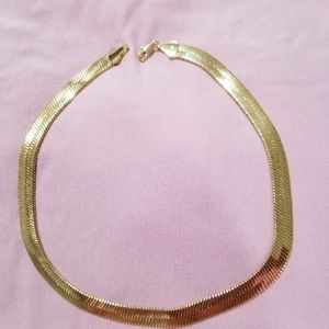 💜NEW! 14k PLATED HERRING BONE GOLD CHAIN